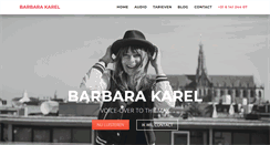 Desktop Screenshot of barbarakarel.nl